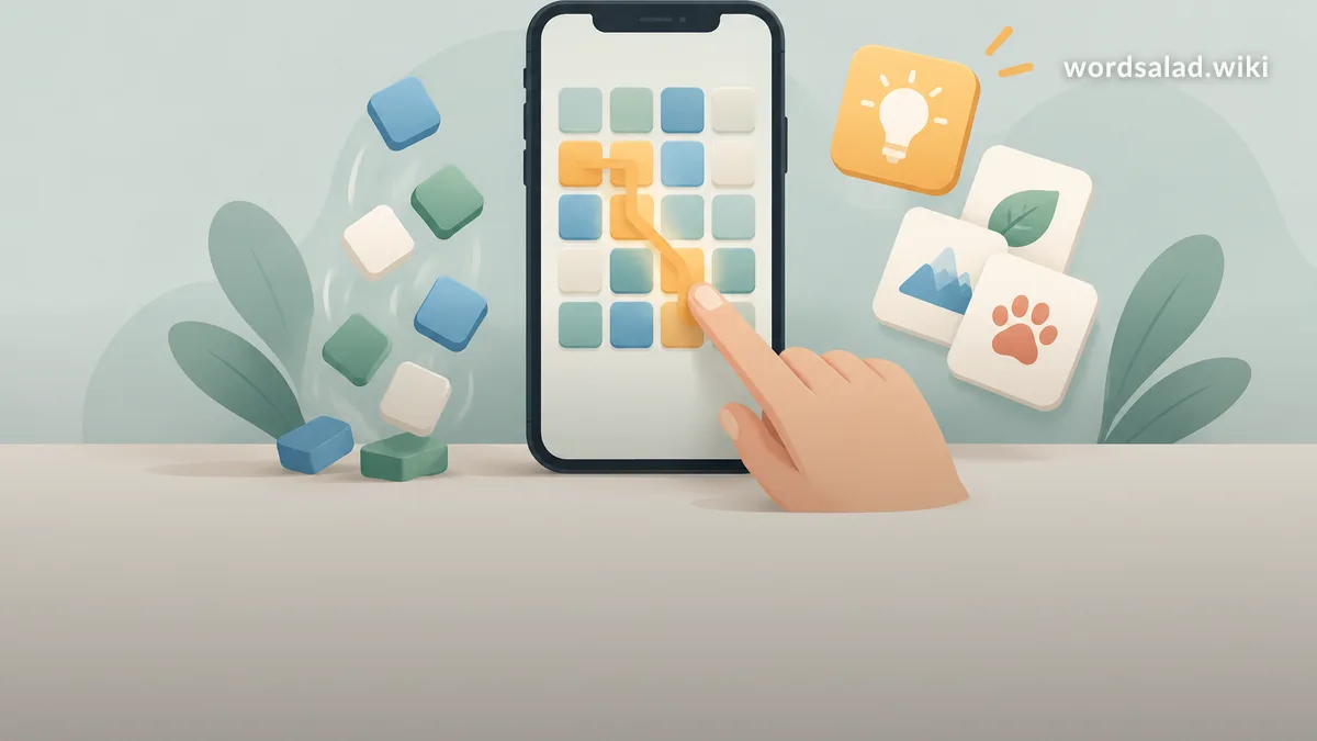 How to Play Word Salad: Swiping, Themes, and Falling Letters